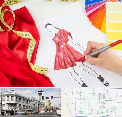 کلاس طراحی لباس در 17شهریور