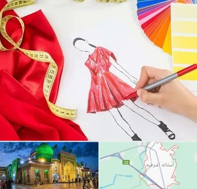 کلاس طراحی لباس در آستانه اشرفیه