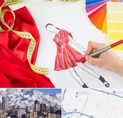 کلاس طراحی لباس در ازگل