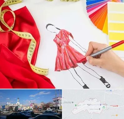 کلاس طراحی لباس در ماهدشت کرج