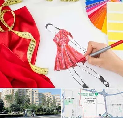 کلاس طراحی لباس در آپادانا