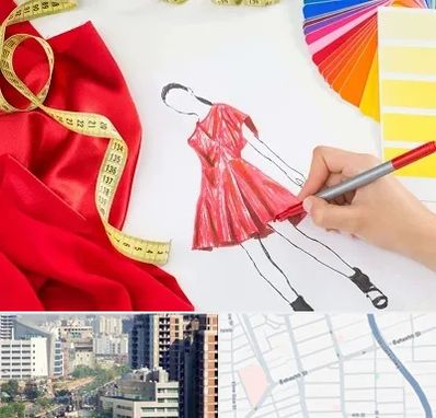 کلاس طراحی لباس در خیابان بهشتی