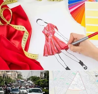 کلاس طراحی لباس در سیدی مشهد