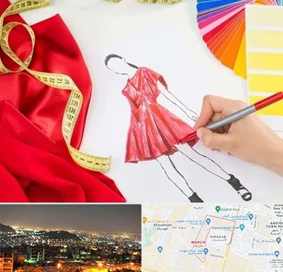 کلاس طراحی لباس در مارلیک کرج