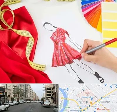 کلاس طراحی لباس در زیتون کارمندی اهواز