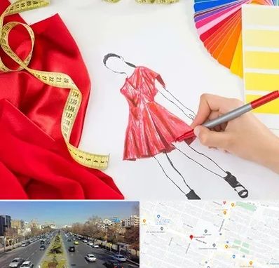 کلاس طراحی لباس در بلوار معلم مشهد