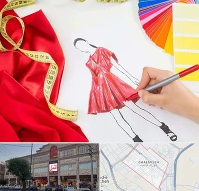 کلاس طراحی لباس در قائمیه اسلامشهر