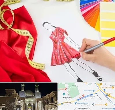 کلاس طراحی لباس در زرگری شیراز