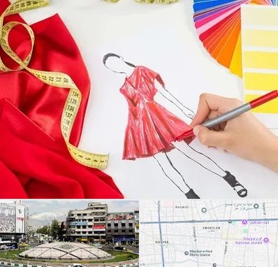 کلاس طراحی لباس در مرکز تهران