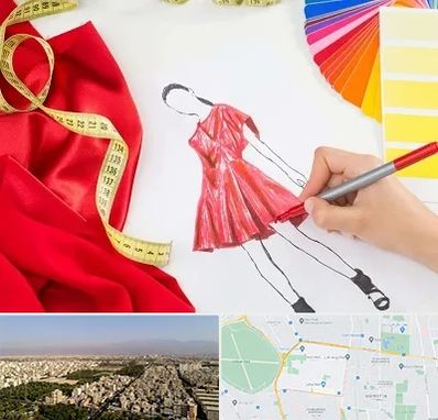 کلاس طراحی لباس در نازی آباد