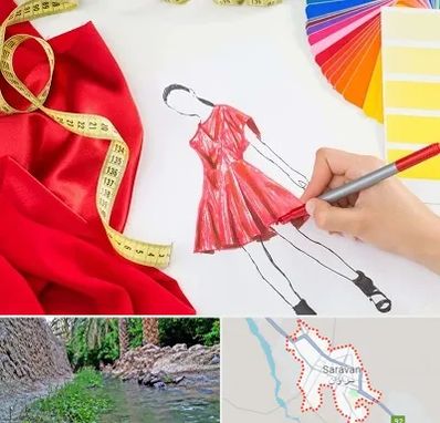 کلاس طراحی لباس در سراوان