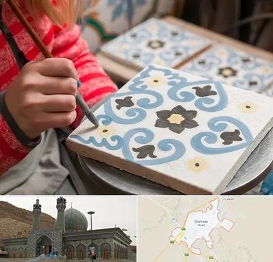 کلاس آموزش نقاشی روی سرامیک در شهرضا