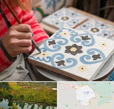 کلاس آموزش نقاشی روی سرامیک در بهبهان