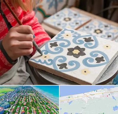 کلاس آموزش نقاشی روی سرامیک در فریدونکنار