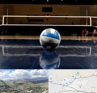 زمین والیبال در رودهن