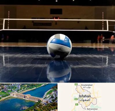 زمین والیبال در اصفهان