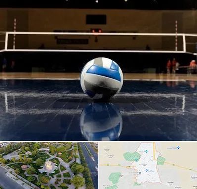 زمین والیبال در کاشمر