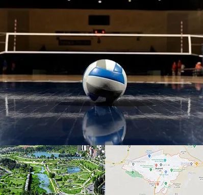 زمین والیبال در بجنورد