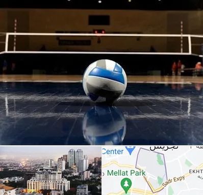 زمین والیبال در الهیه