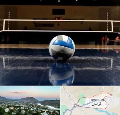 زمین والیبال در لواسان