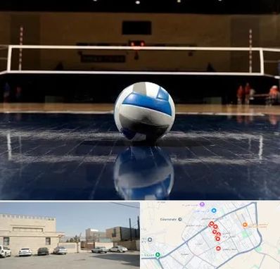 زمین والیبال در نواب اسلامشهر