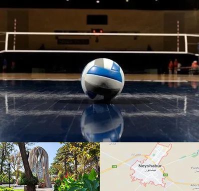 زمین والیبال در نیشابور