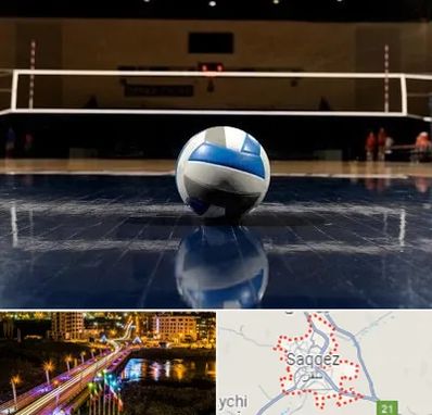 زمین والیبال در سقز