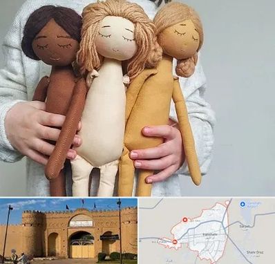 کلاس عروسک سازی در ایرانشهر