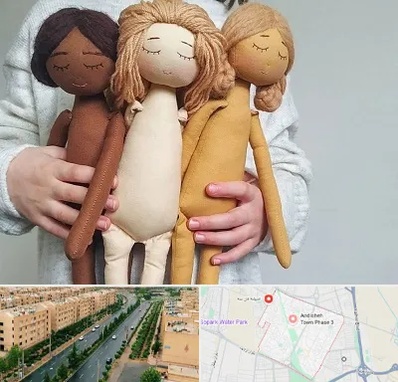 کلاس عروسک سازی در فاز سه اندیشه