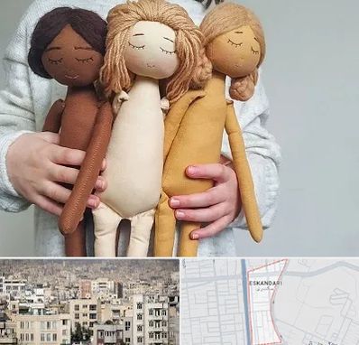 کلاس عروسک سازی در اسکندری