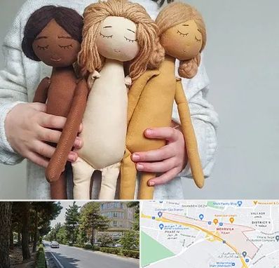 کلاس عروسک سازی در مهرویلا کرج