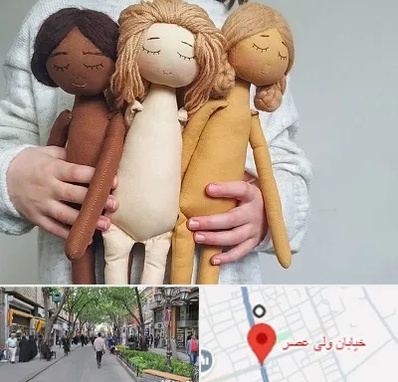 کلاس عروسک سازی در ولیعصر شهریار