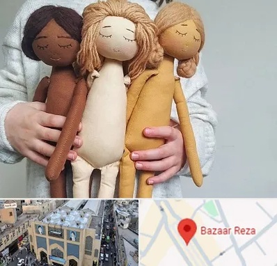 کلاس عروسک سازی در بازار رضا مشهد