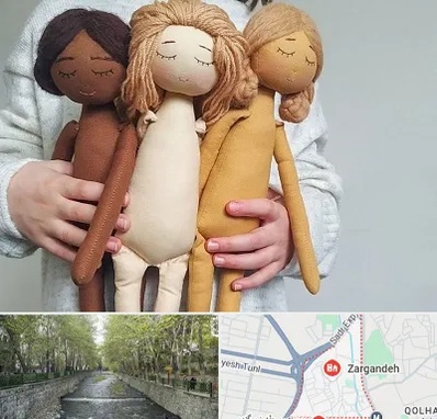 کلاس عروسک سازی در زرگنده
