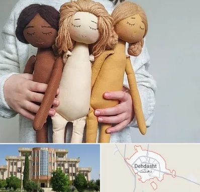 کلاس عروسک سازی در دهدشت