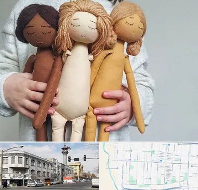 کلاس عروسک سازی در 17شهریور