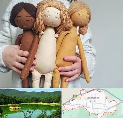 کلاس عروسک سازی در بهشهر