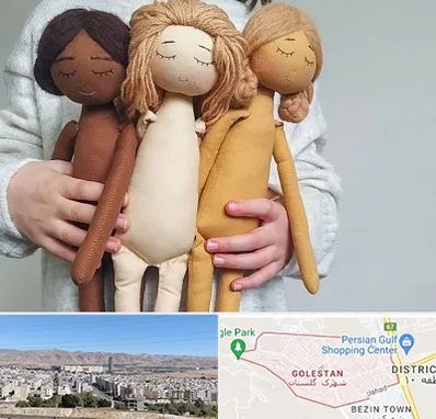 کلاس عروسک سازی در شهرک گلستان شیراز