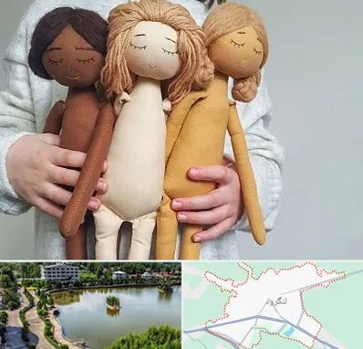 کلاس عروسک سازی در لنگرود
