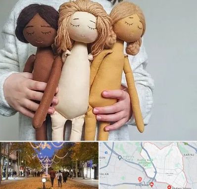 کلاس عروسک سازی در ولیعصر ارومیه