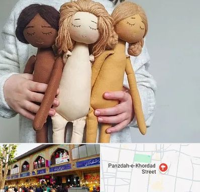 کلاس عروسک سازی در 15 خرداد