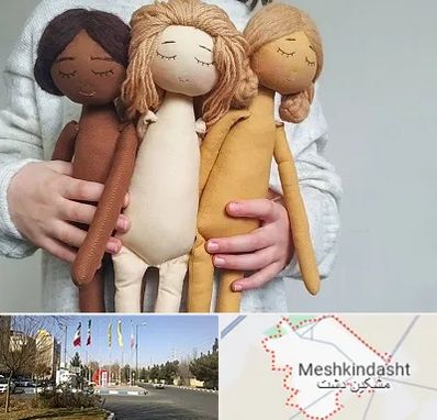 کلاس عروسک سازی در مشکین دشت