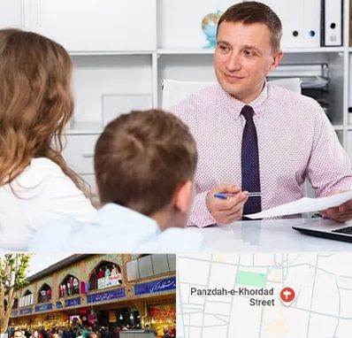 مشاور تحصیلی در 15 خرداد