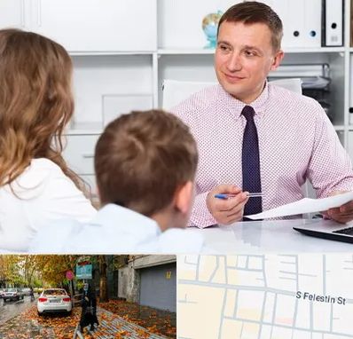 مشاور تحصیلی در خیابان فلسطین