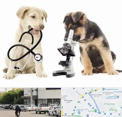 آزمایشگاه دامپزشکی در قدوسی شرقی شیراز