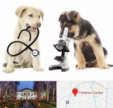 آزمایشگاه دامپزشکی در باغ فردوس