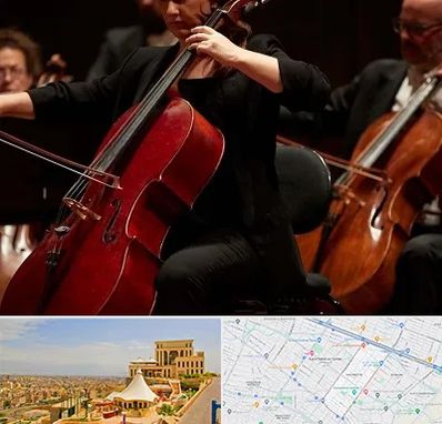 آموزشگاه ویولون سل در هاشمیه مشهد