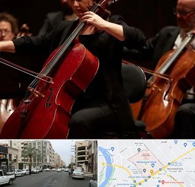 آموزشگاه ویولون سل در زیتون کارمندی اهواز