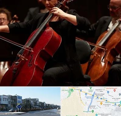 آموزشگاه ویولون سل در شریعتی مشهد