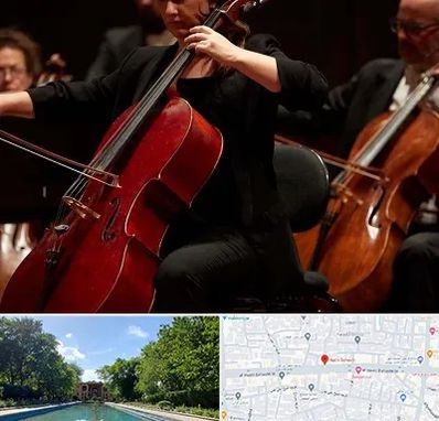 آموزشگاه ویولون سل در هشت بهشت اصفهان